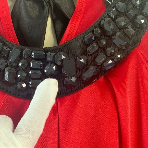 WINDSOR Tie Halter Cocktail Party Dress Valentine - Picture 5 of 11